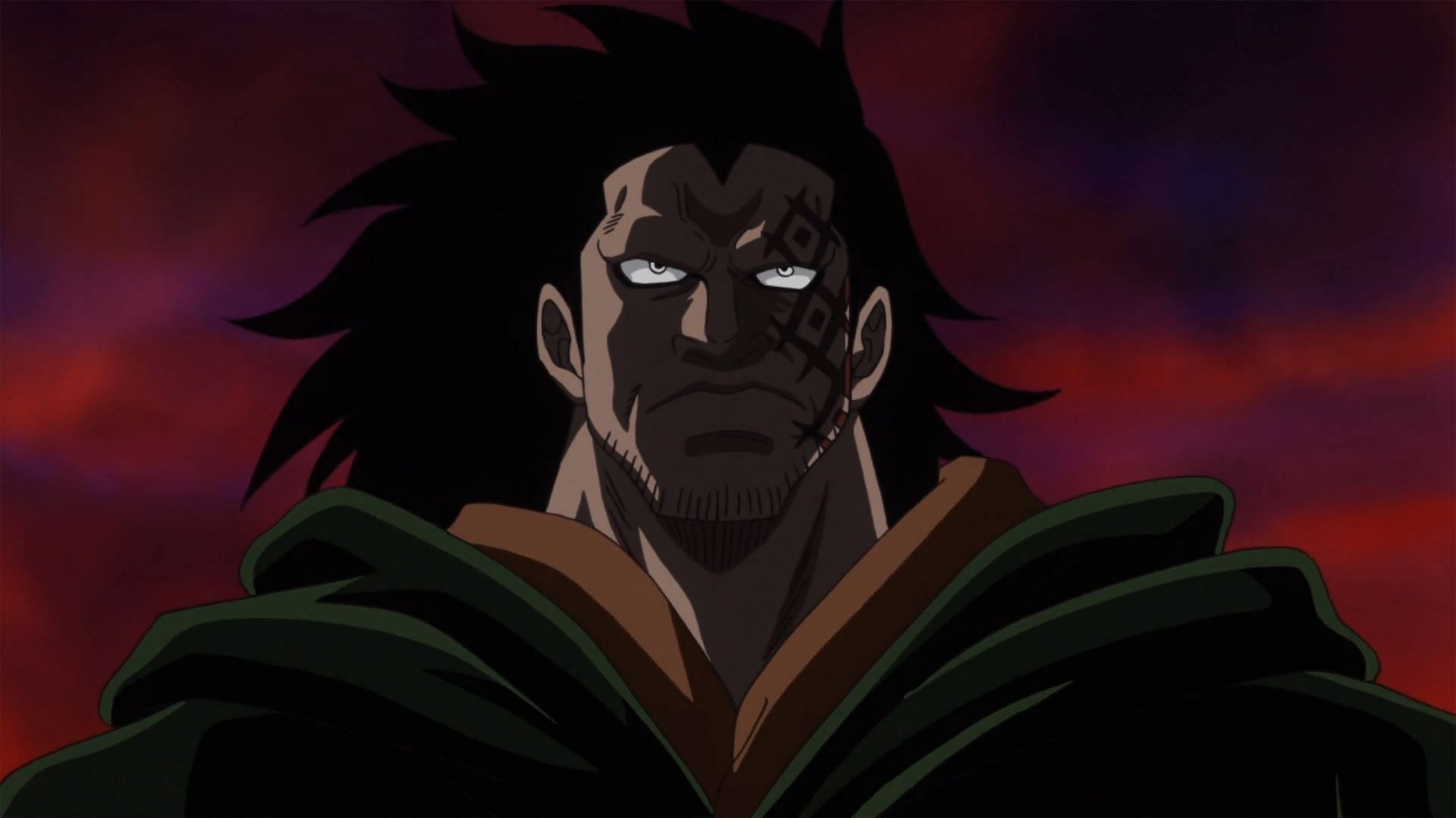 Monkey D. Dragon as seen in the series&#039; anime (Image via Toei Animation)