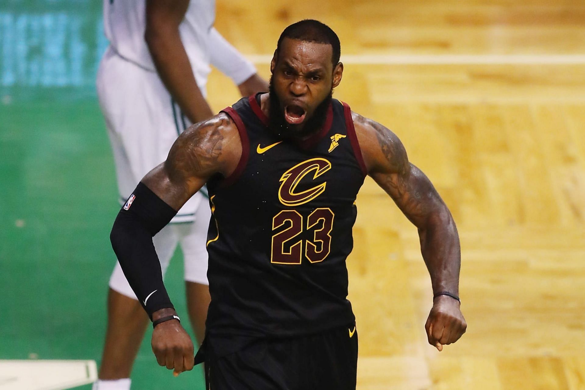 The Cavs have the necessary cap space and roster to attract &quot;King James.&quot; [Photo: Hoops Habit]
