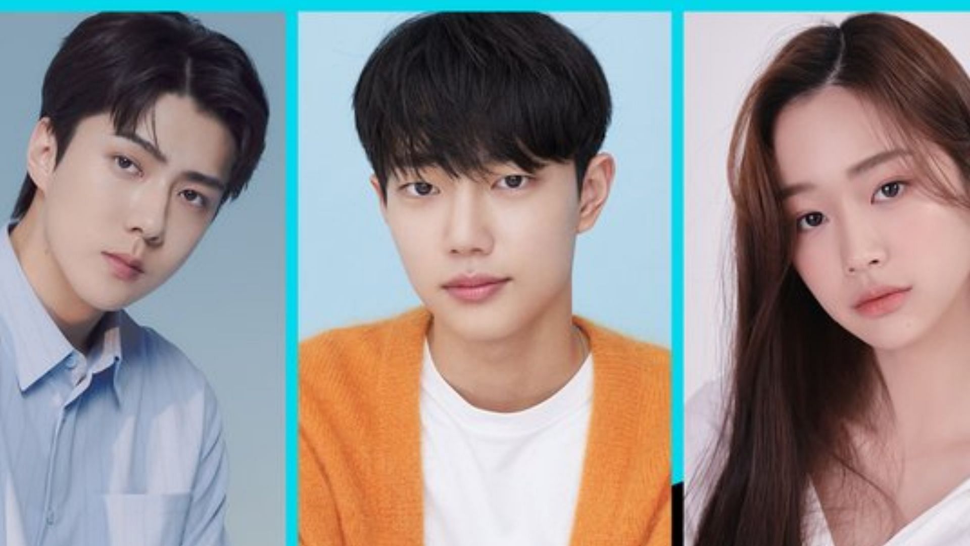 EXO&#039;s Sehun, Jo Joon-young and Jang Yeo-bin have been cast in lead roles in the original youth romance series &lsquo;All the things that we loved&rsquo; (Image via TVing)