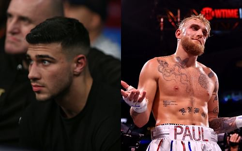 Tommy Fury (left) and Jake Paul (right) (Image credits Getty Images)