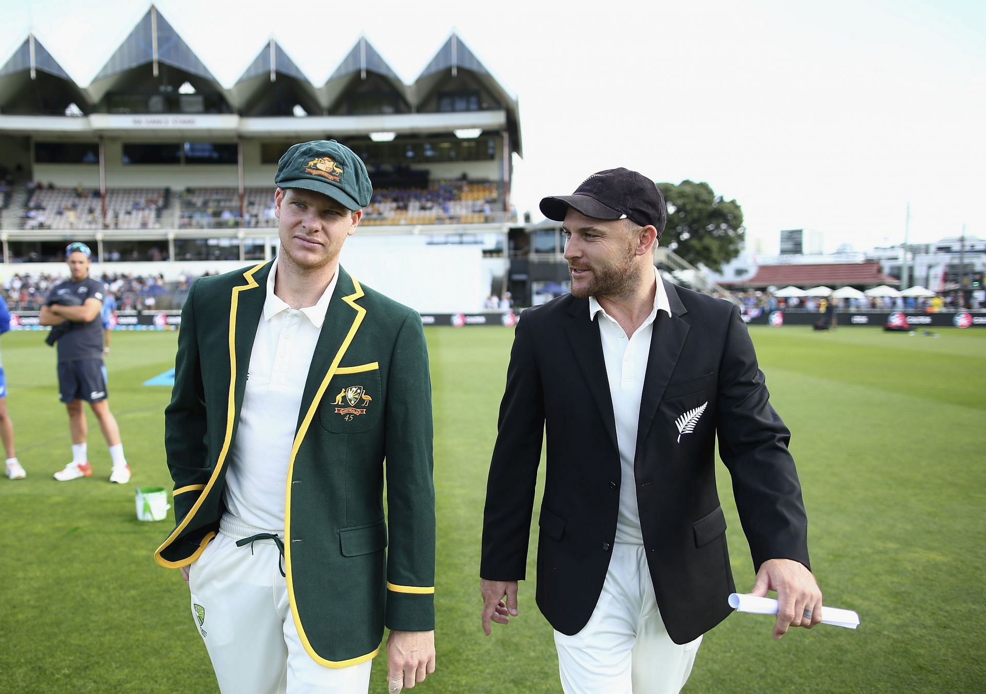 Steve Smith (L) doubts if Bazball will be the same when England play against Australia (Image courtesy: Getty)