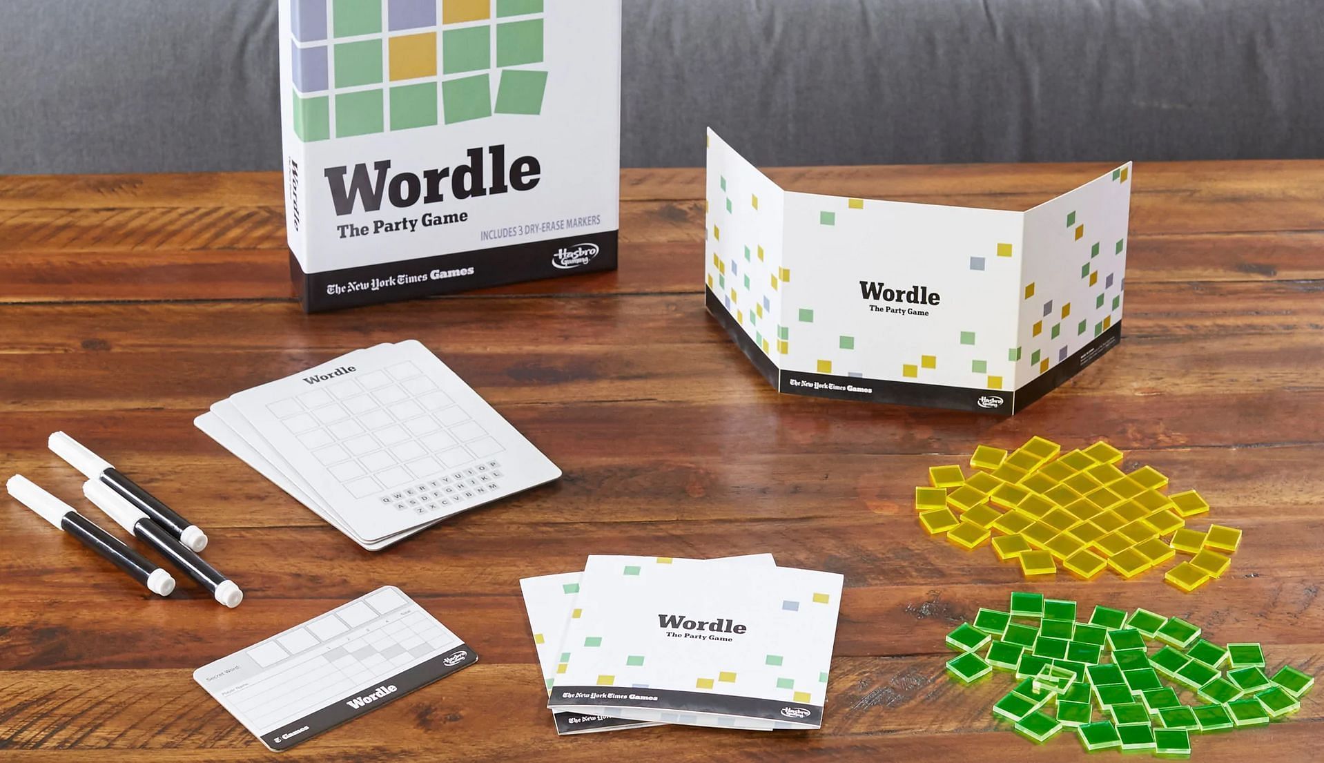 Wordle Board Game, all set to hit the shelves in October 2022, will retail for $19.99. (Image via New York Times)
