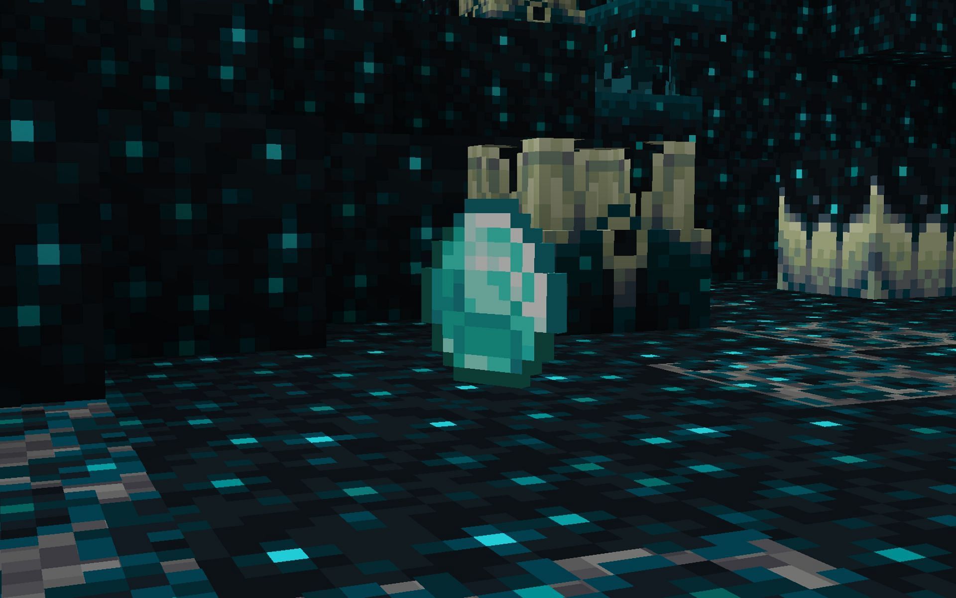 Diamond is the most craved item in the entire game (Image via Minecraft 1.19 update)