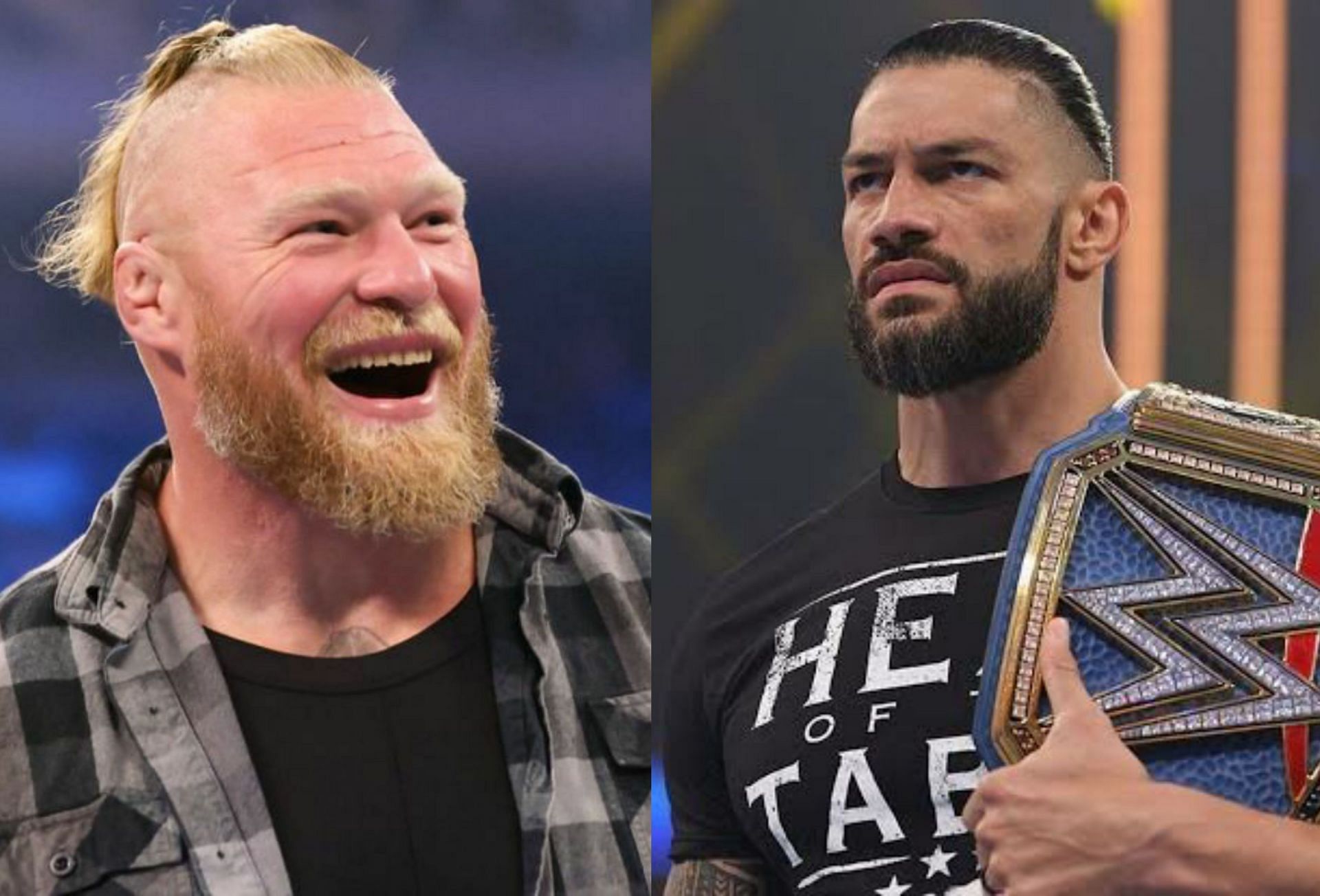 Brock Lesnar could interrupt Roman Reigns on Friday night