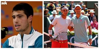 "Djokovic won Wimbledon, Nadal won Roland Garros and Australia; there are a lot of great players ahead of me" - Carlos Alcaraz denies claims that he is the world's best player