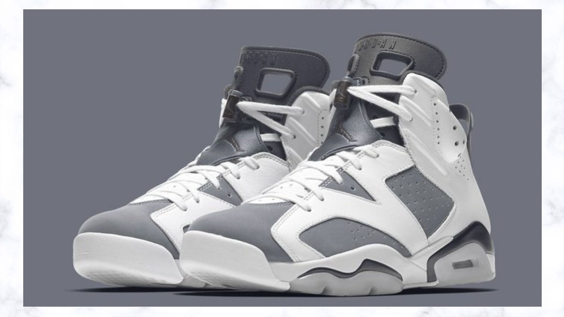 AJ 6 Cool Grey shoes (Image via Twitter/@mitsu_aizawa)