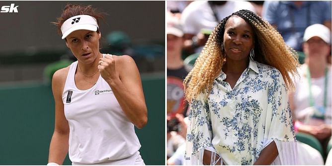 Venus Williams' presence felt at Wimbledon as Tatjana Maria reaches the semifinals while wearing outfits by her brand 'EleVen by Venus'