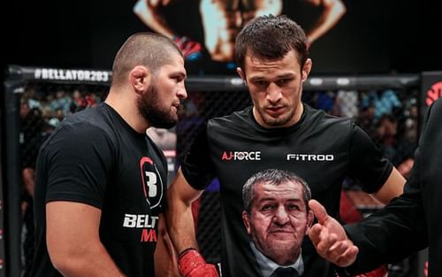 Khabib Nurmagomedov (left) and Usman Nurmagomedov (right) [Image courtesy: Instagram @usman_nurmagomedov]