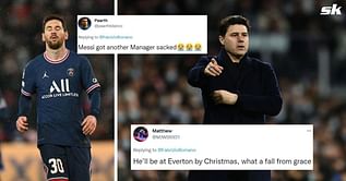 “Messi got him sacked”, “what a fall from grace” – Rival fans react hilariously as PSG reportedly reach agreement to part ways with Pochettino