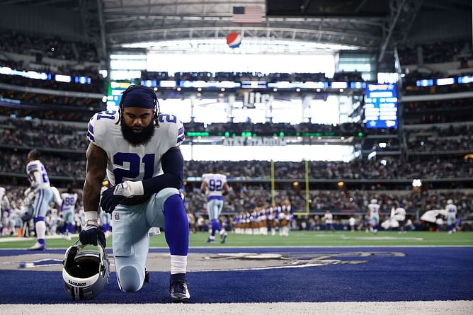"One of the worst deals in football" - NFL insider believes Cowboys will move on from Ezekiel Elliott after 2022 season