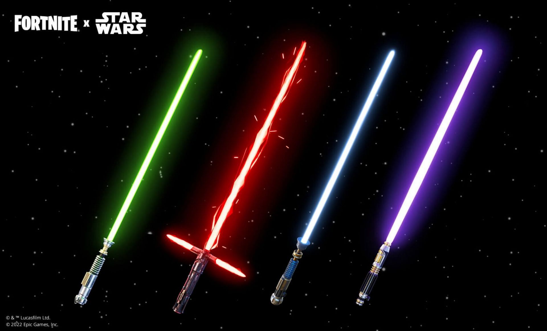 Lightsabers have been in the game at various times (Image via Epic Games)