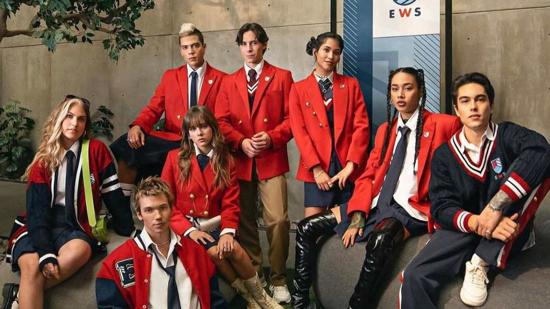 The cast of Neflix&#039;s Rebelde (Image via Netflix)