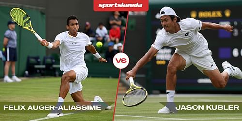 Felix Auger-Aliassime and Jason Kubler