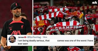 "What an awful football player" - Fans rip into Liverpool superstar for his 'miss of the season' contender against Manchester United