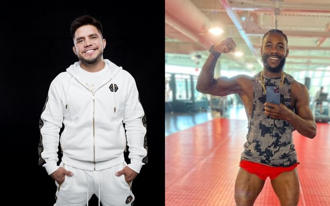 Watch: Henry Cejudo and Aljamain Sterling separated by security as parking lot face-off gets heated