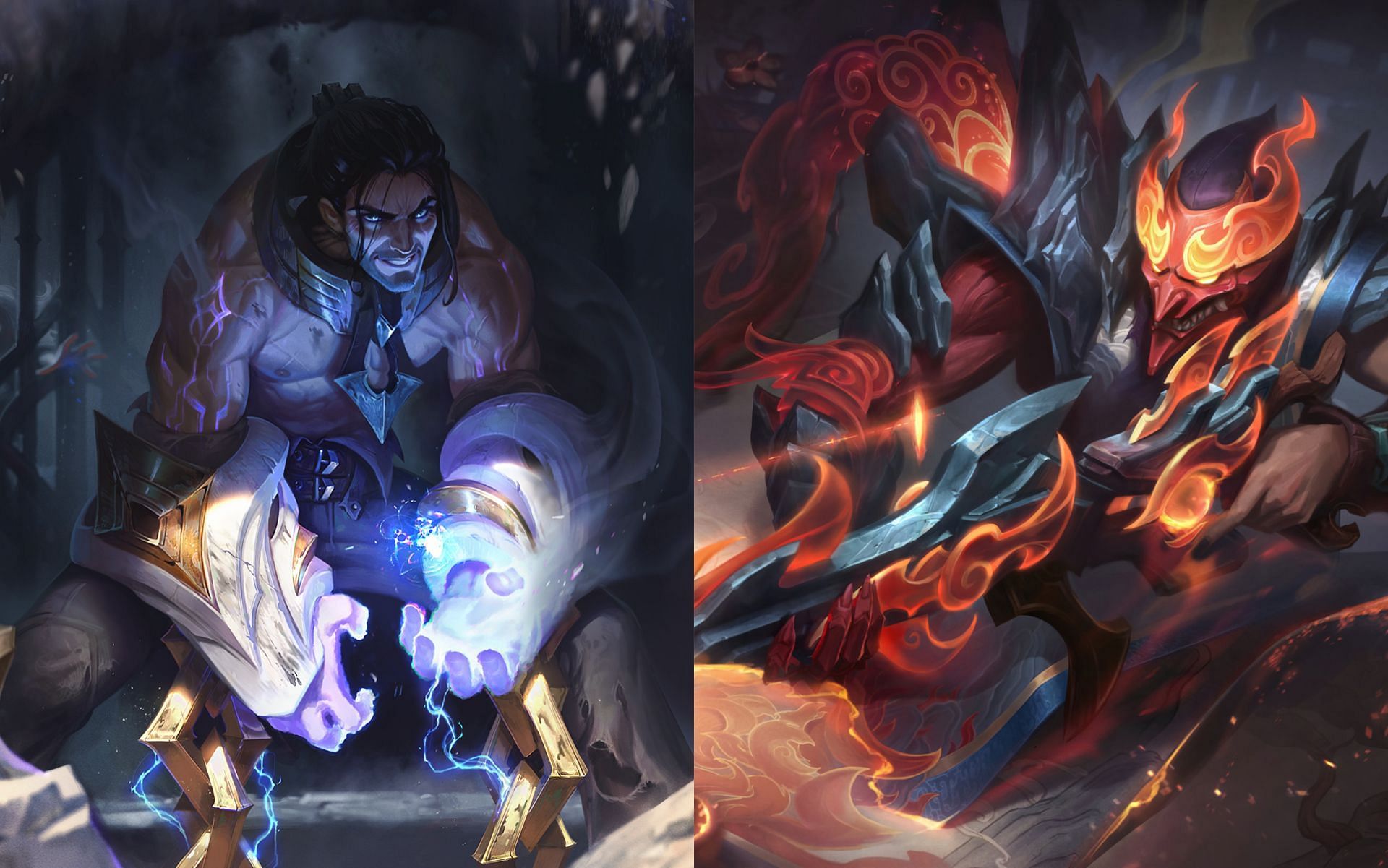 Jhin and Sylas are set to receive brand new skins in future updates (Image via Riot Games)