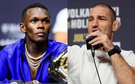 "I smacked you in the a** like my b***h!" - Israel Adesanya and Sean Strickland get into a heated exchange at UFC 276 press conference