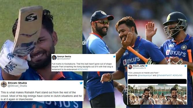 "Rishabh Pant is the box office. Mad man"- Fans erupt as Pant's maiden ODI ton seals historic series win for India against England