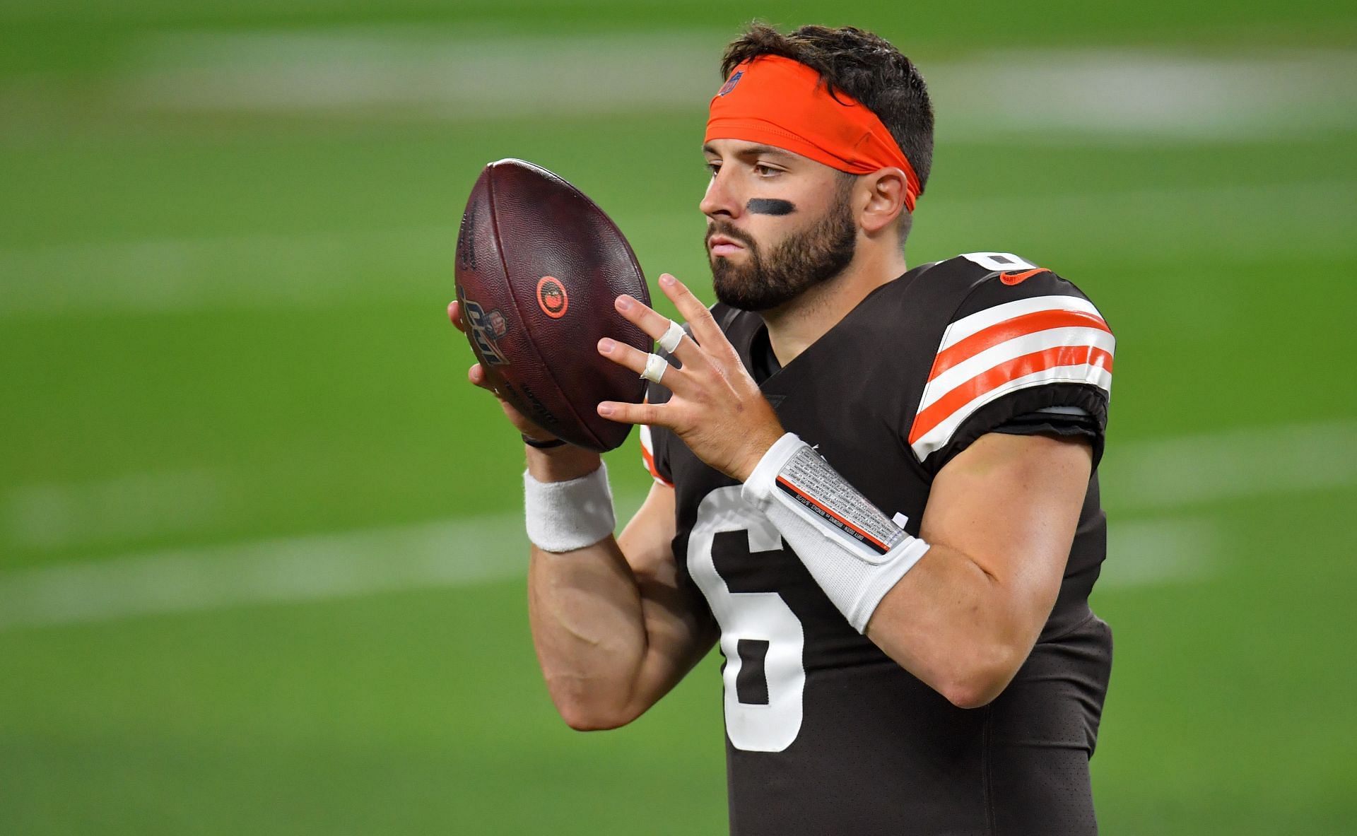 Former Cleveland Browns quarterback Baker Mayfield could face his former team in Week 1