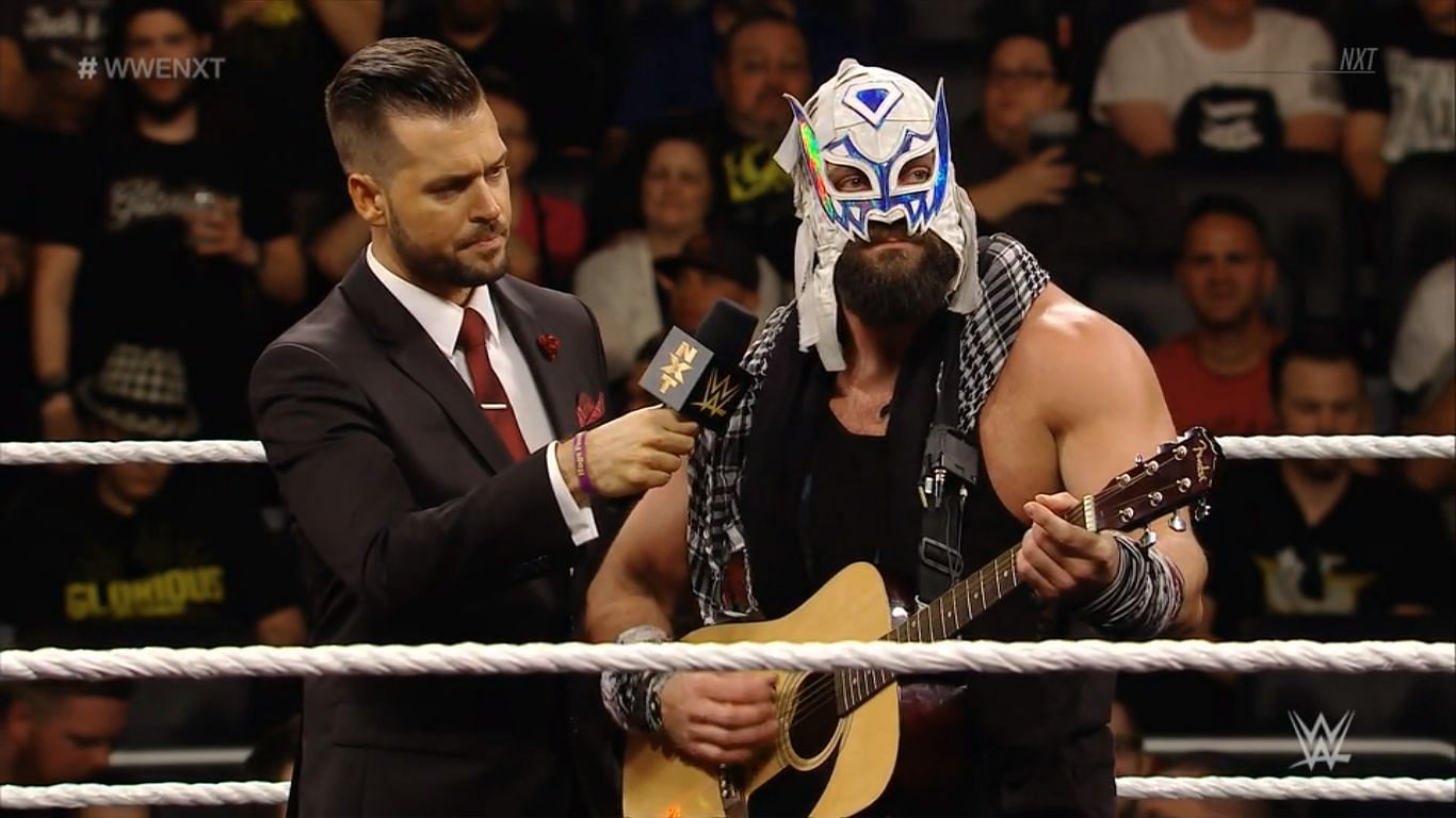 Elias in El Vagabundo role before his last fight in NXT