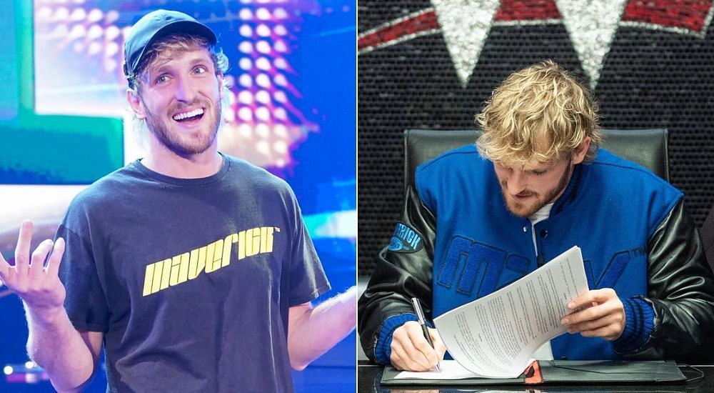 Why did Logan Paul sign with WWE?