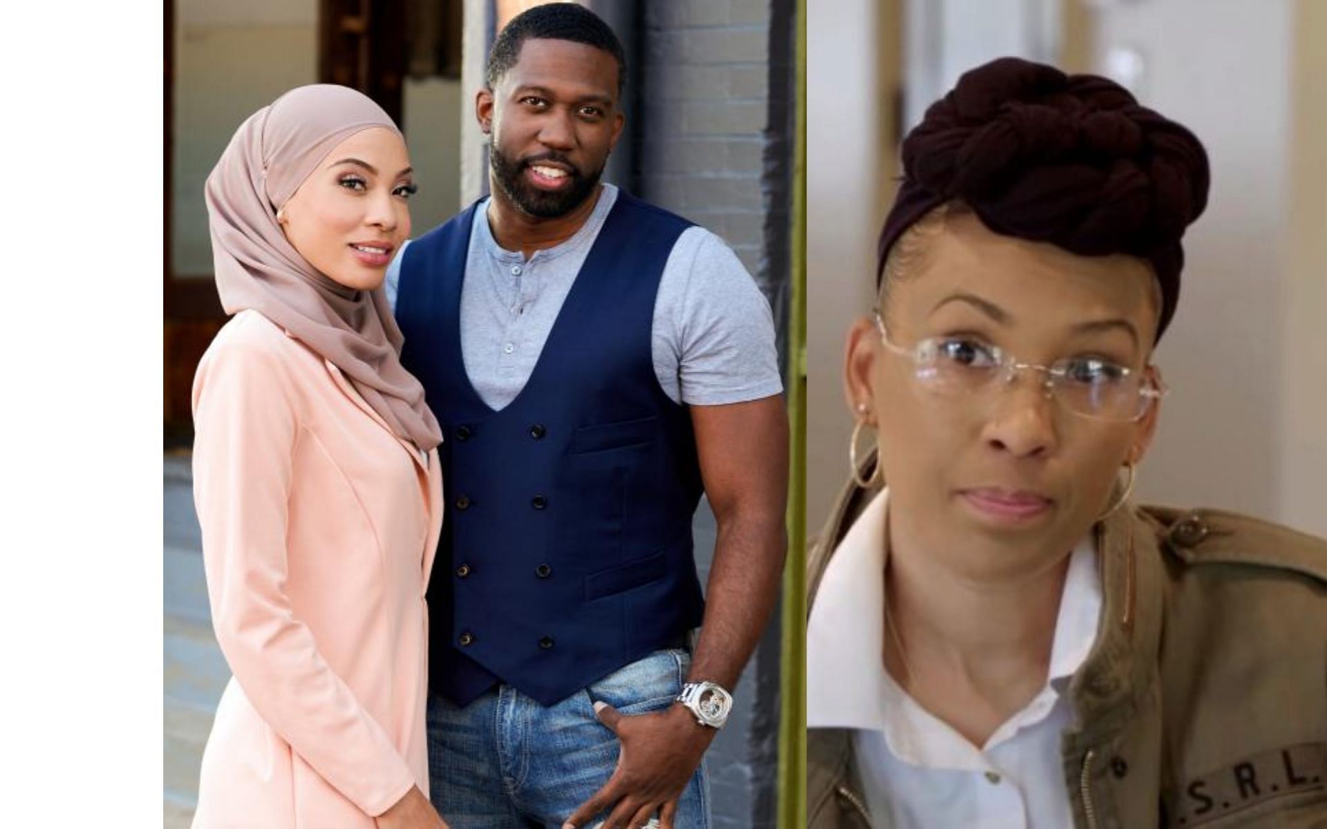 90 Day Fianc&eacute; fans slam Shahidah for asking personal financial questions to Shaeeda (Images via Techno Trenz and TLC)
