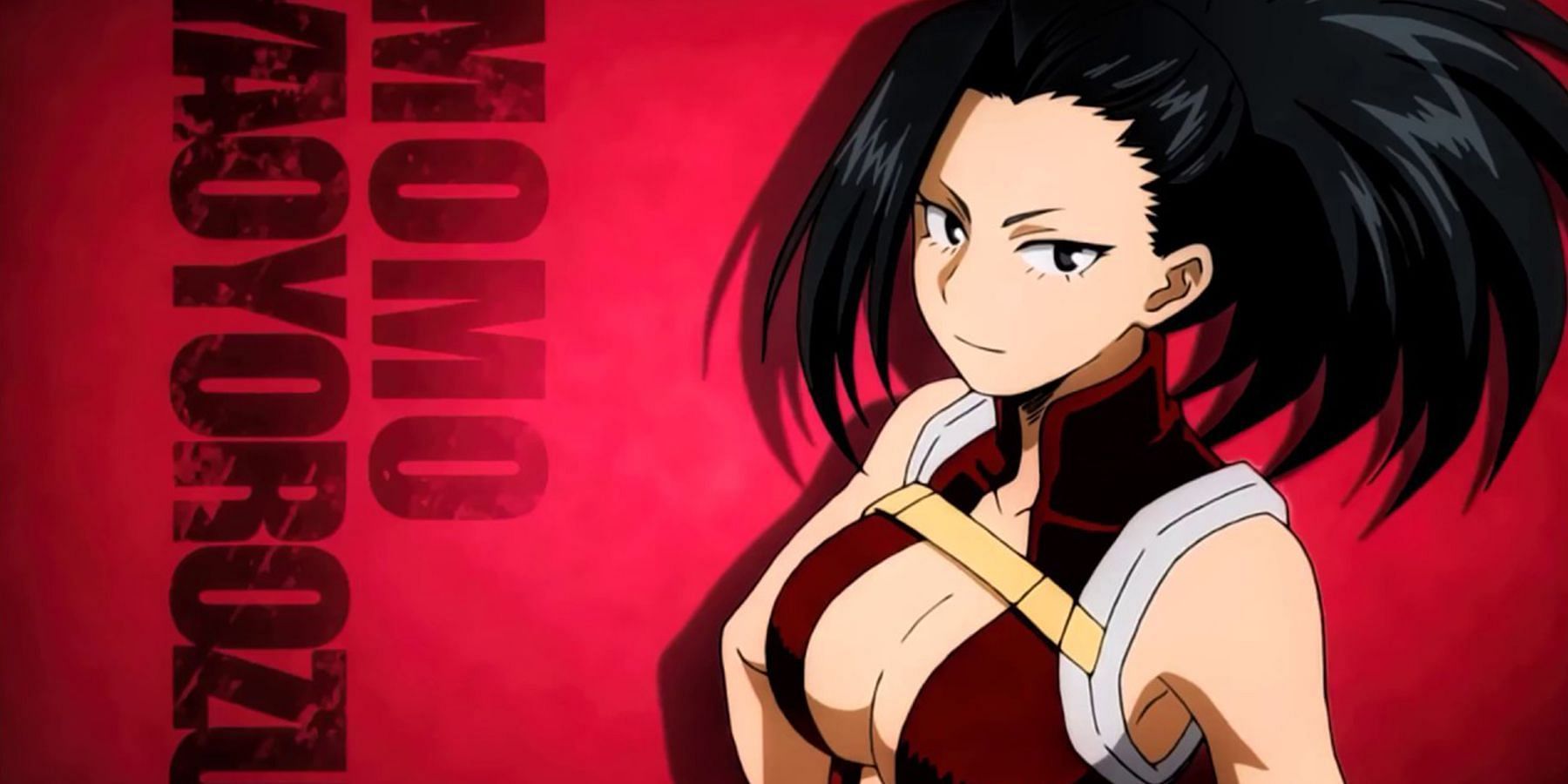 Momo&#039;s design is questionable, but it makes sense, given how her Quirk works (Image via Bones)