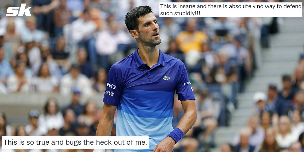 Tennis fans react to the controversy surrounding Novak Djokovic&#039;s US Open participation