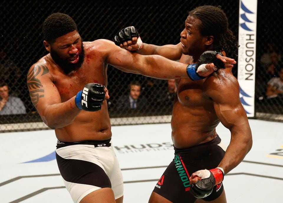 Nobody should look down upon Blaydes' defeats to Francis Ngannou