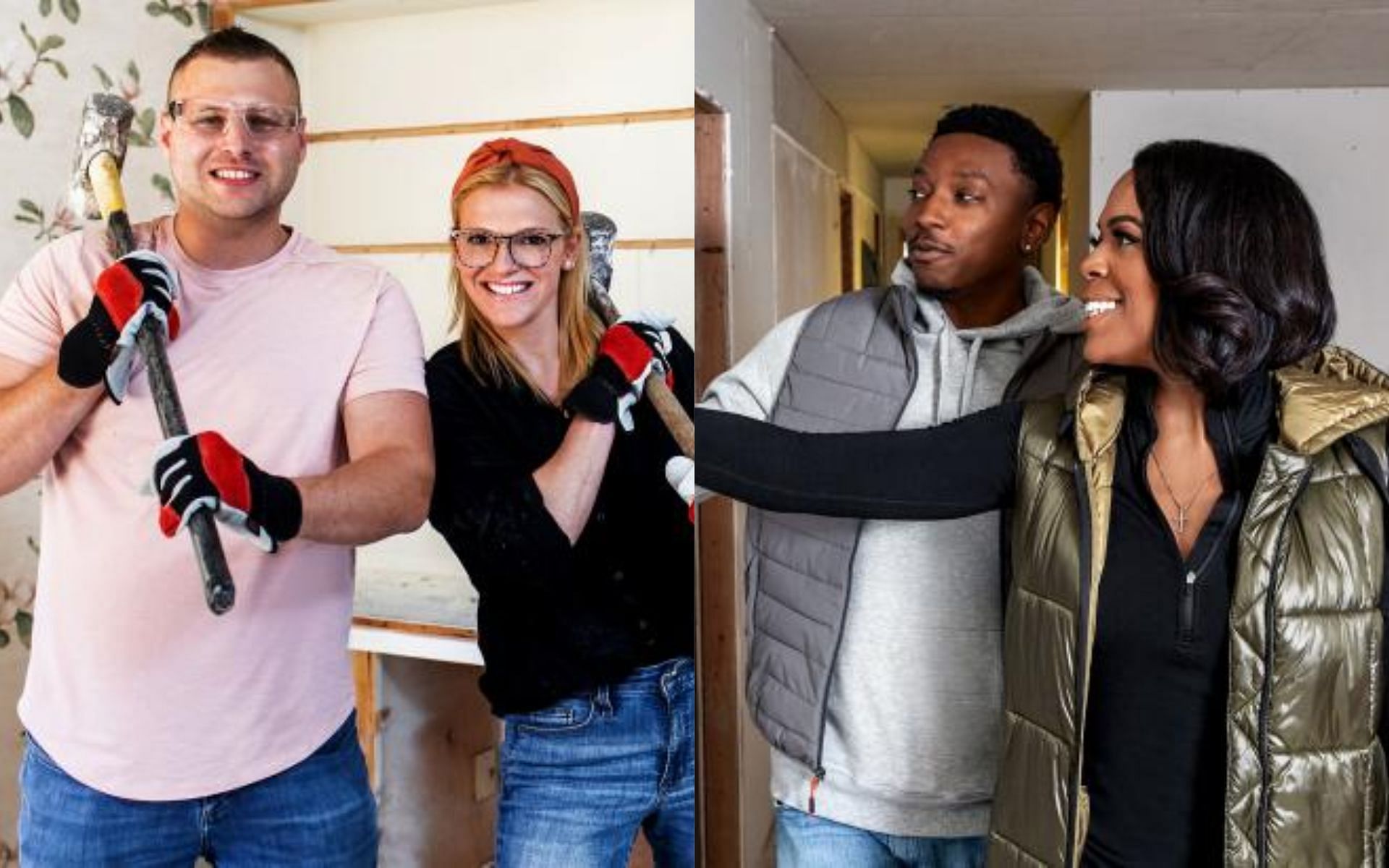 The Wrobel and Williams will take on the impossible house-flipping challenge (Images via HGTV)