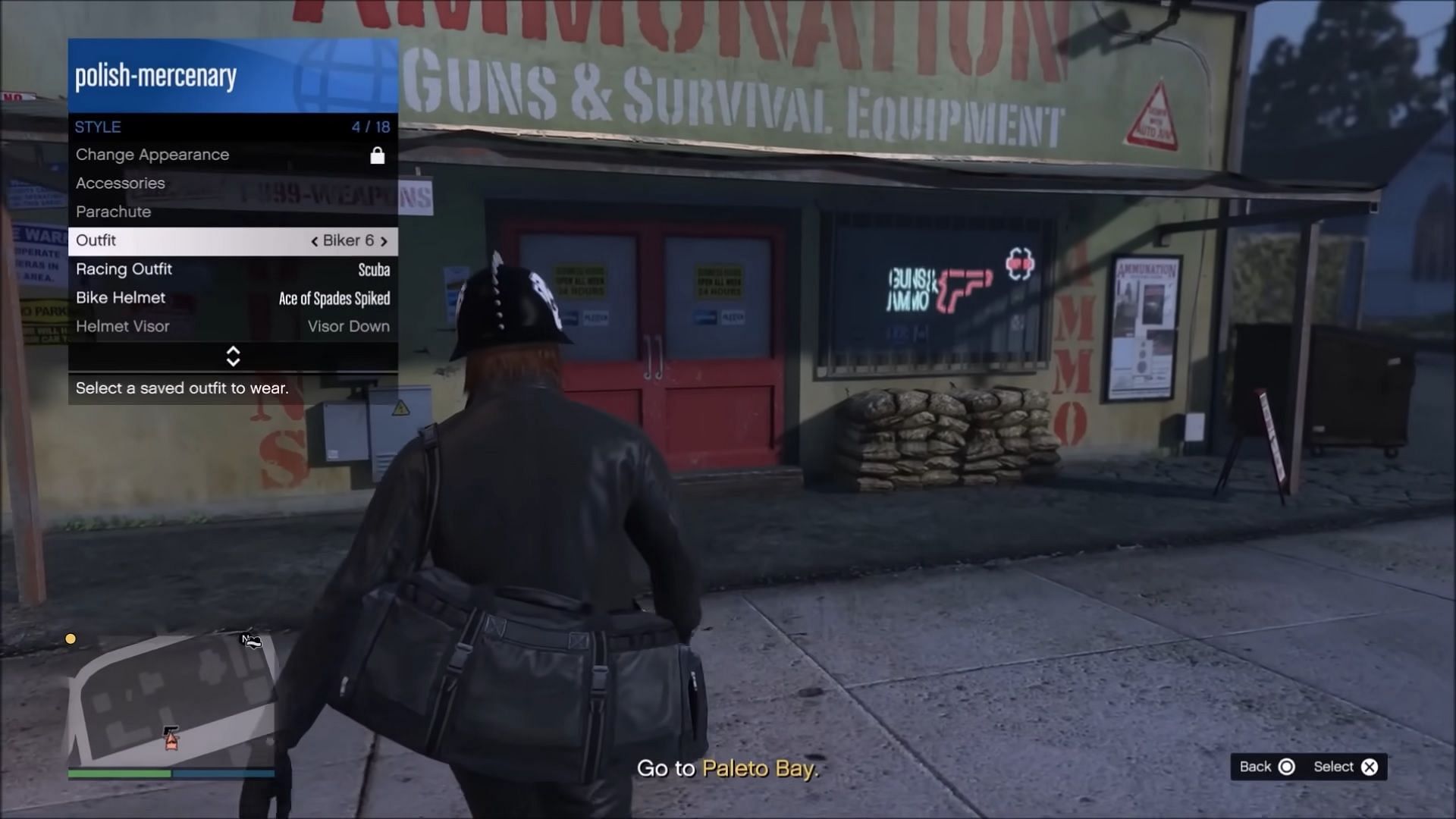 The accessories tab will be greyed out for some reason (Image via YouTube/TheProfessional)