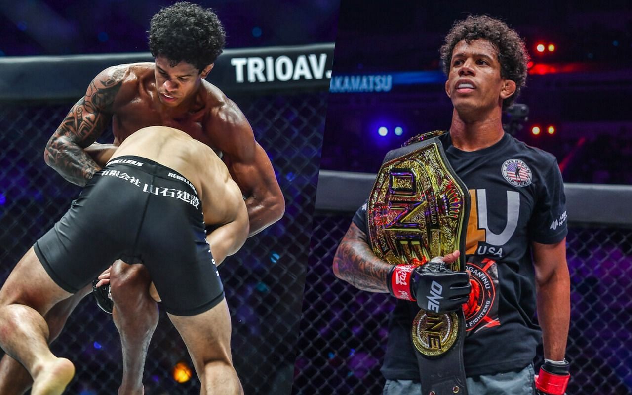 Adriano Moraes&#039; life is like a pure adventure [Credit: ONE Championship]