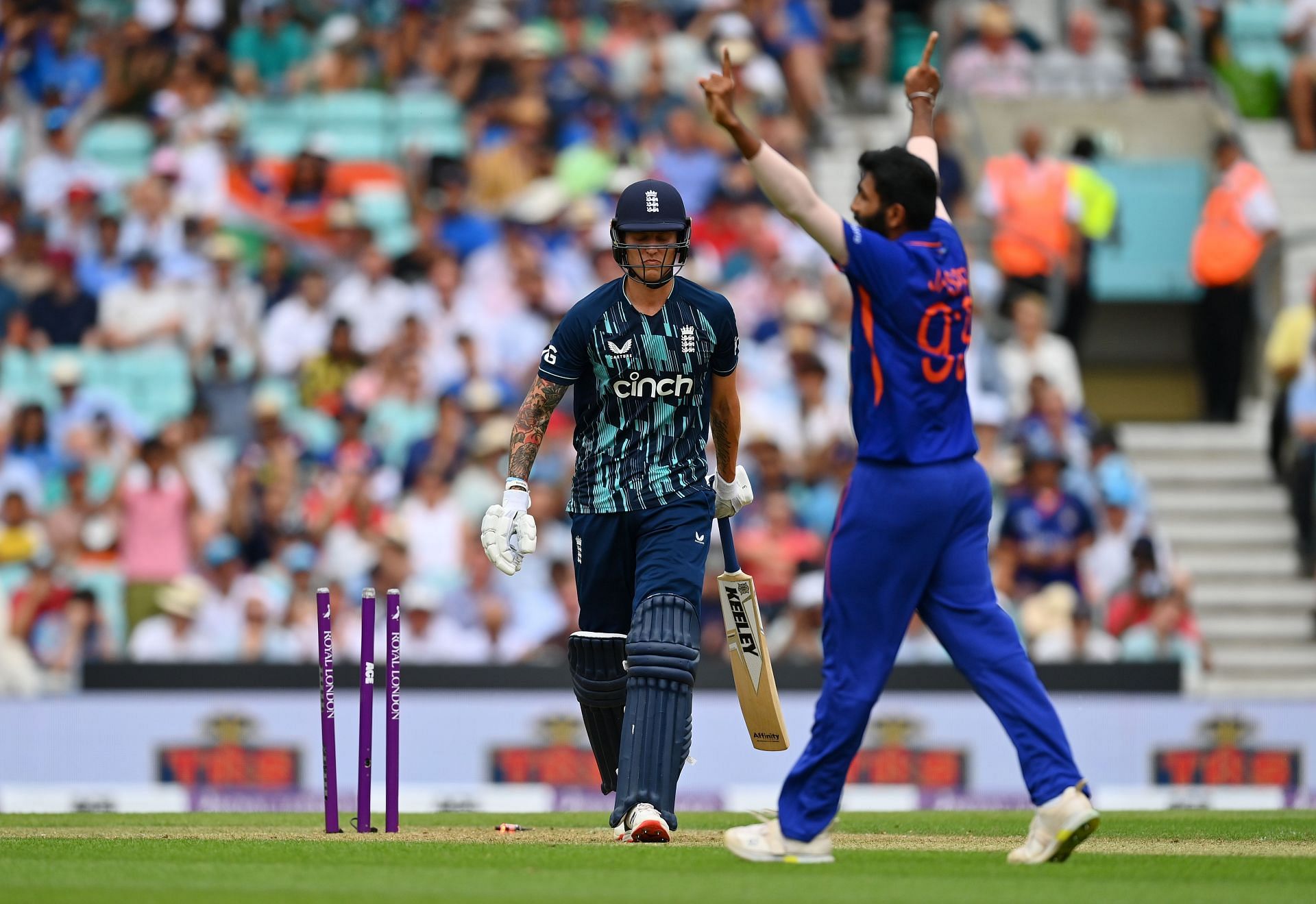 Jasprit Bumrah dismantled the England batting lineup in the first ODI