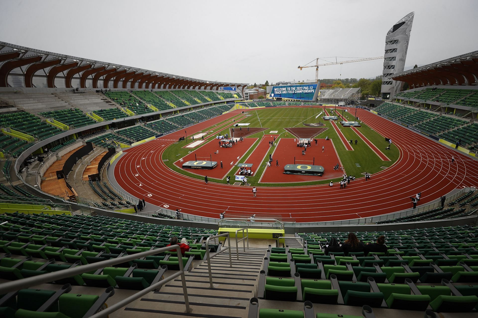 A view of the Hayward Field in Oregon, the venue for the WAC 2022. (PC: Getty Images)