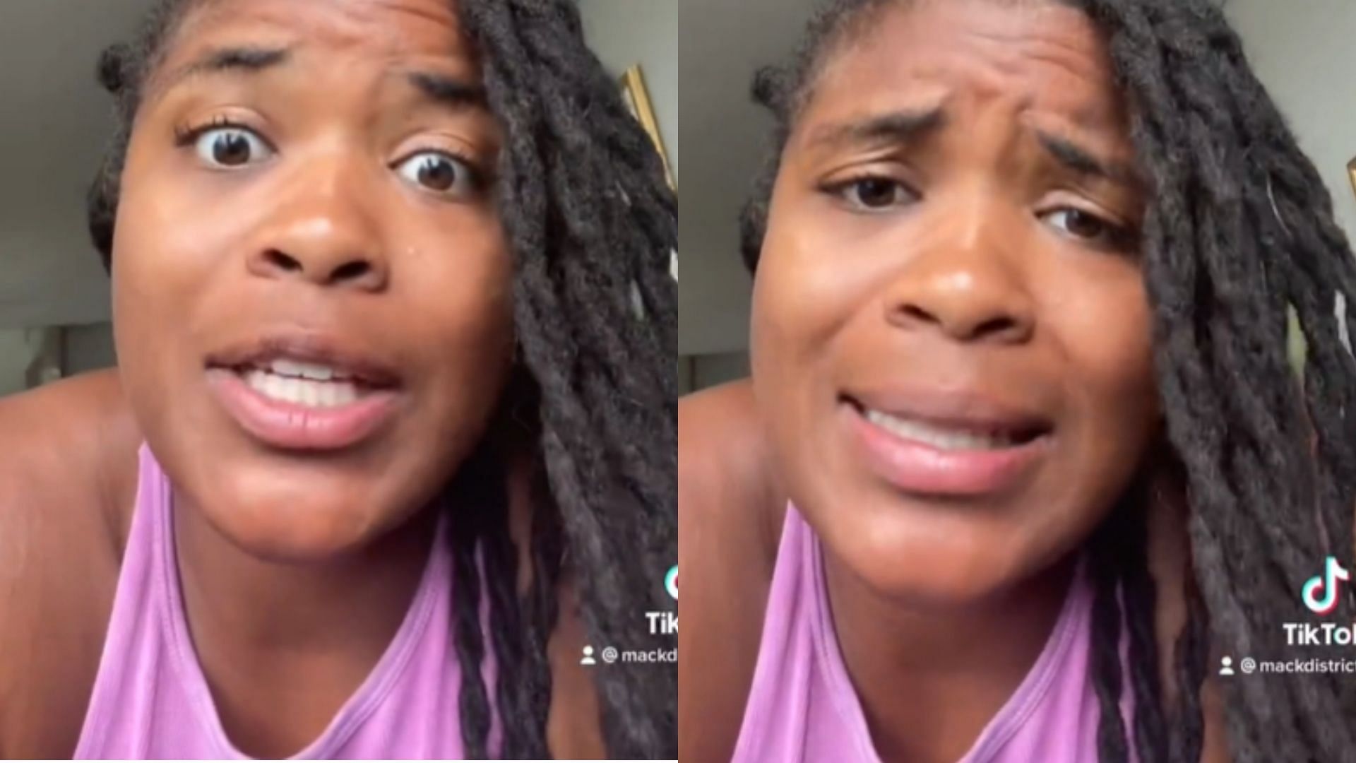 Tiara Mack responds to backlash over twerking video (Image via mackdistrict6/TikTok)