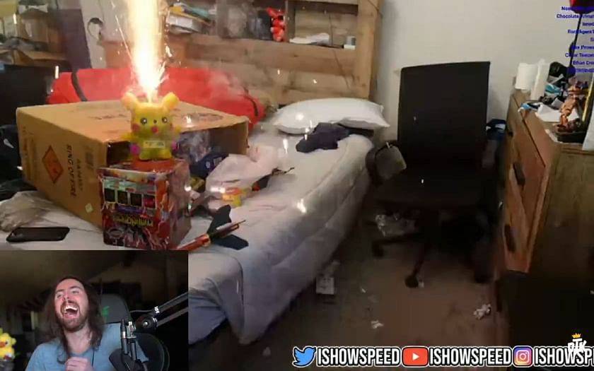 How old is IShowSpeed? Exploring the streamer's age as he almost burns  house down with fireworks
