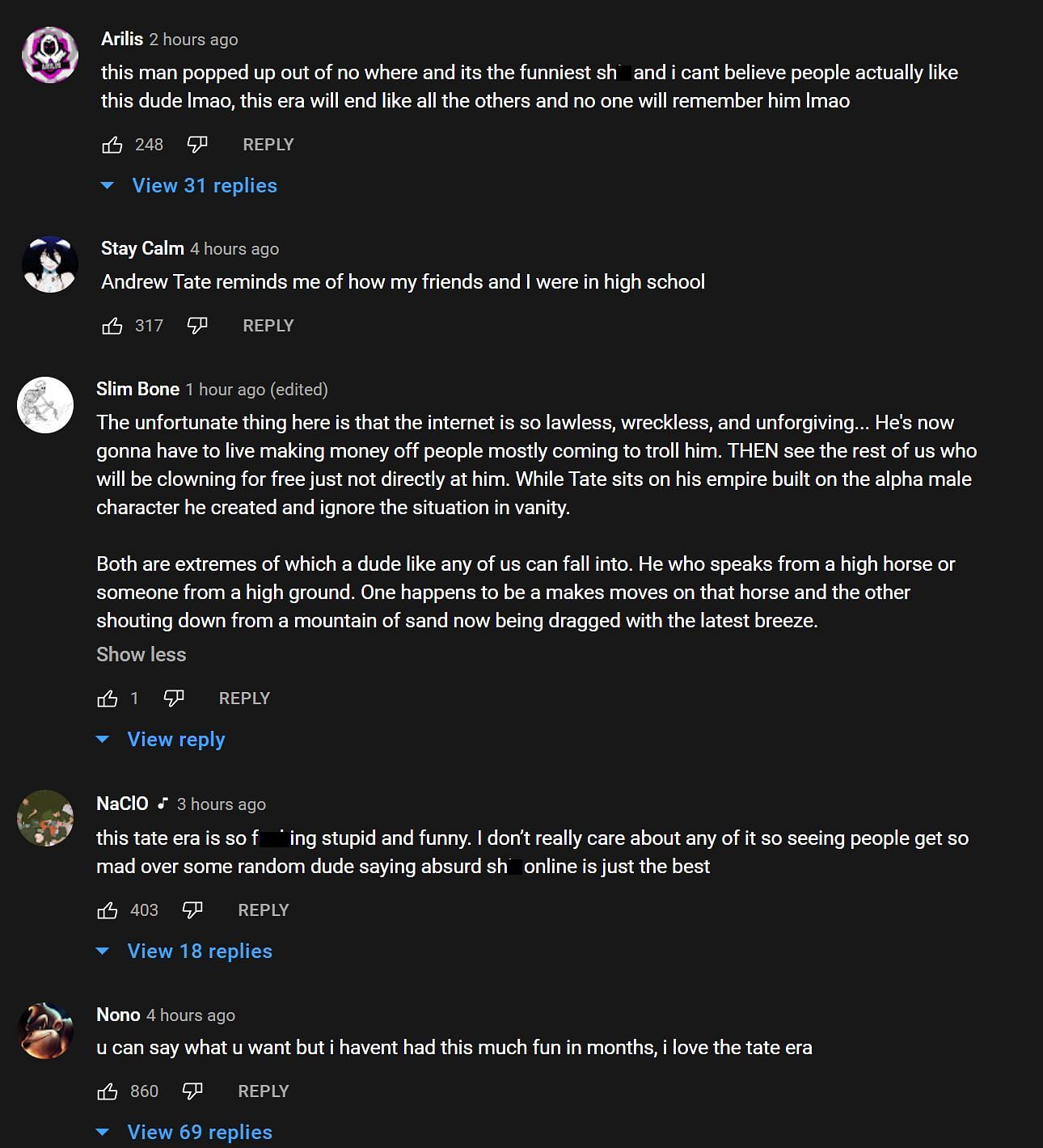 Fans share their reaction to the entire Andrew Tate and xQc saga (Image via xQc Clips YouTube)