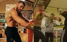 Fans express excitement as 'bouncy' Conor McGregor returns in latest training footage