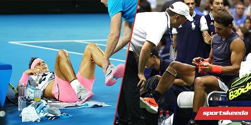 Rafael Nadal's mid-match injury woes at Majors