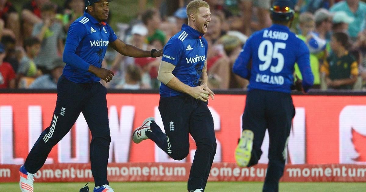 Stokes helped England get rid of AB de Villiers courtesy of a screamer.