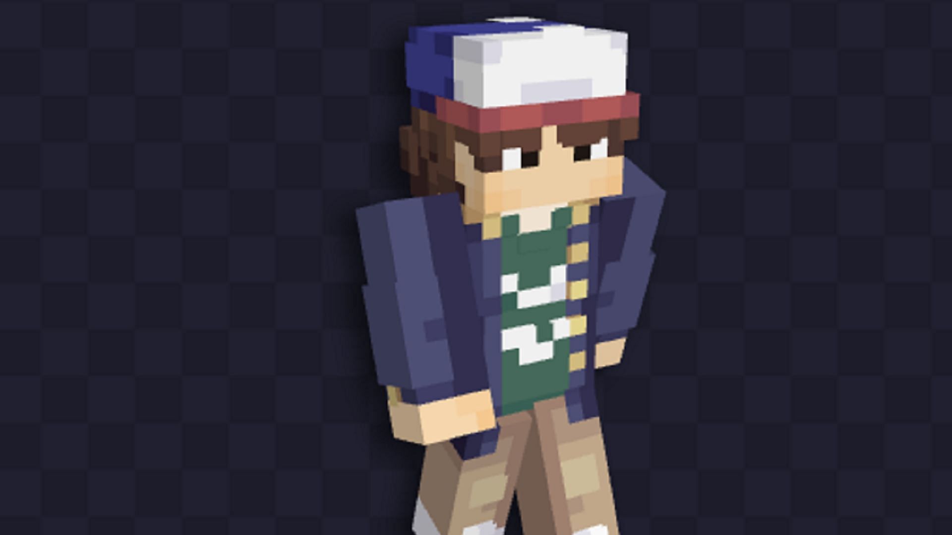 Dustin Henderson remade for Minecraft (Image via AlphaMale13/NameMC)