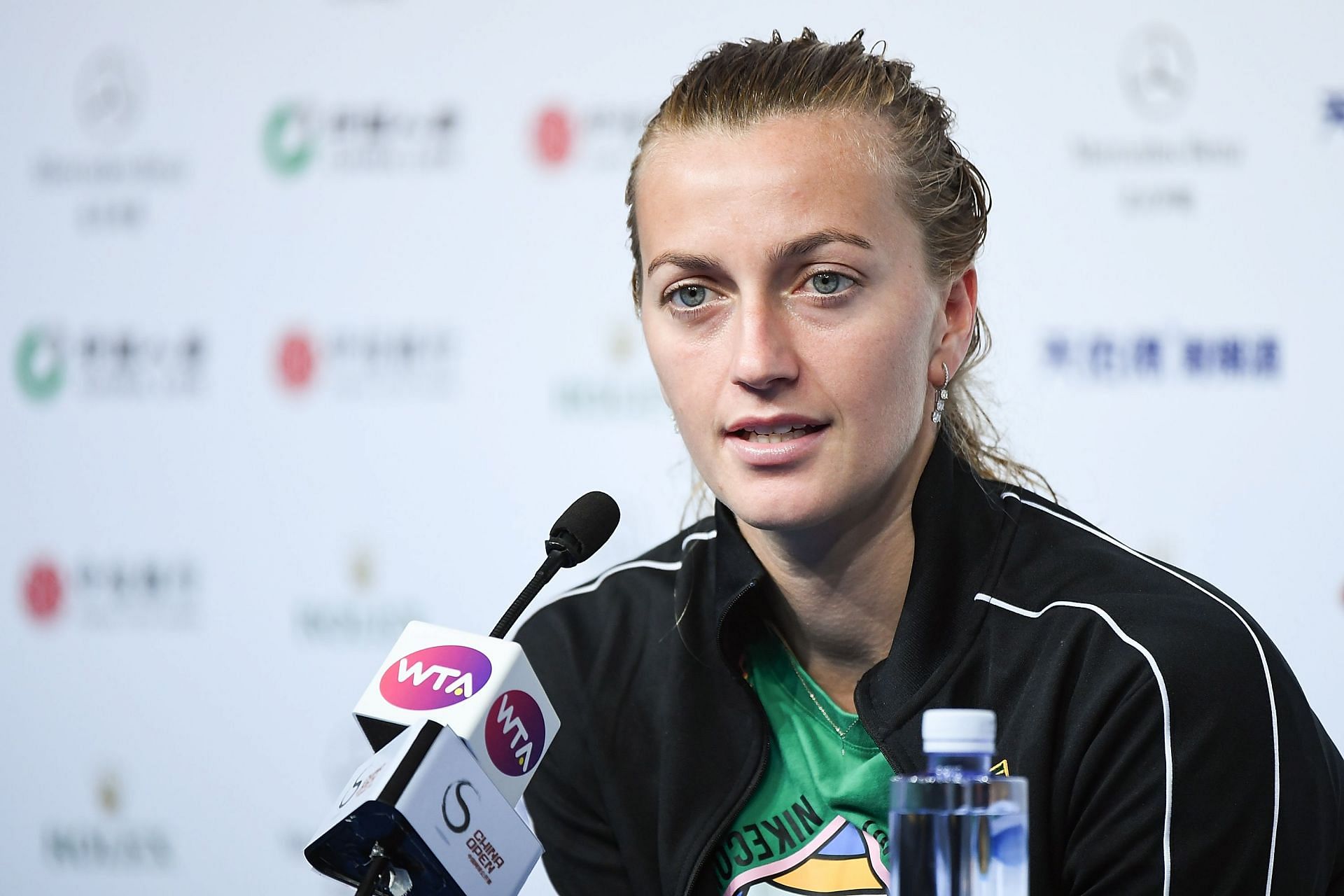 Petra Kvitova is one of the two former champions in the draw.