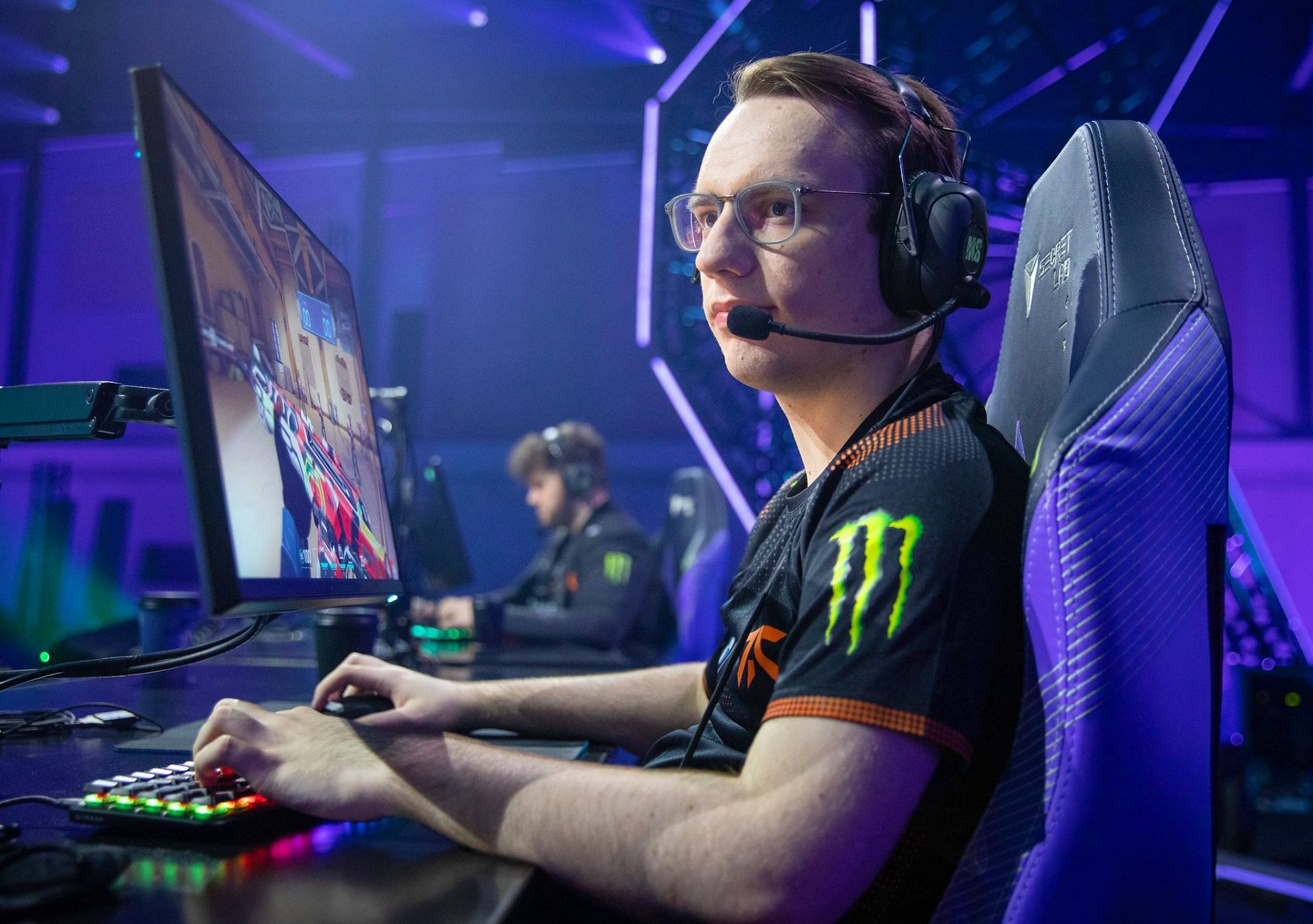 Derke is currently a part of Fnatic&#039;s roster (Image via Riot) 
