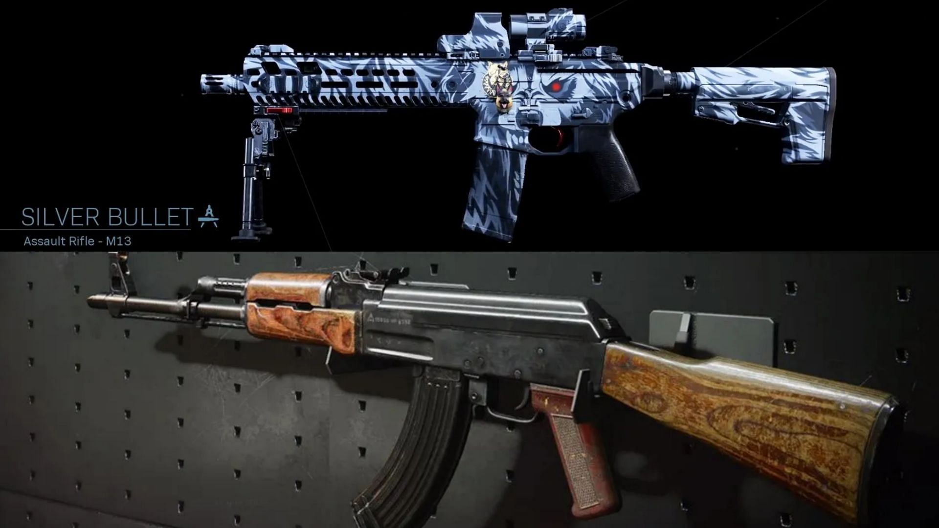 The M13 and the Cold War AK-47 (Image via Activision)
