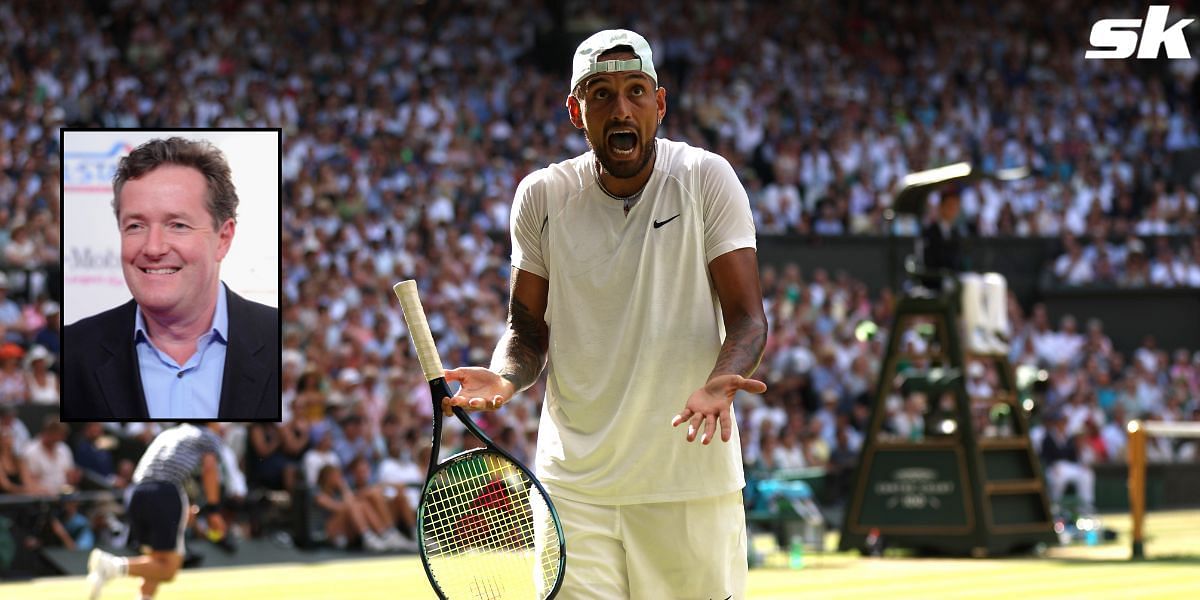 Piers Morgan has blasted Nick Kyrgios for his Wimbledon final antics