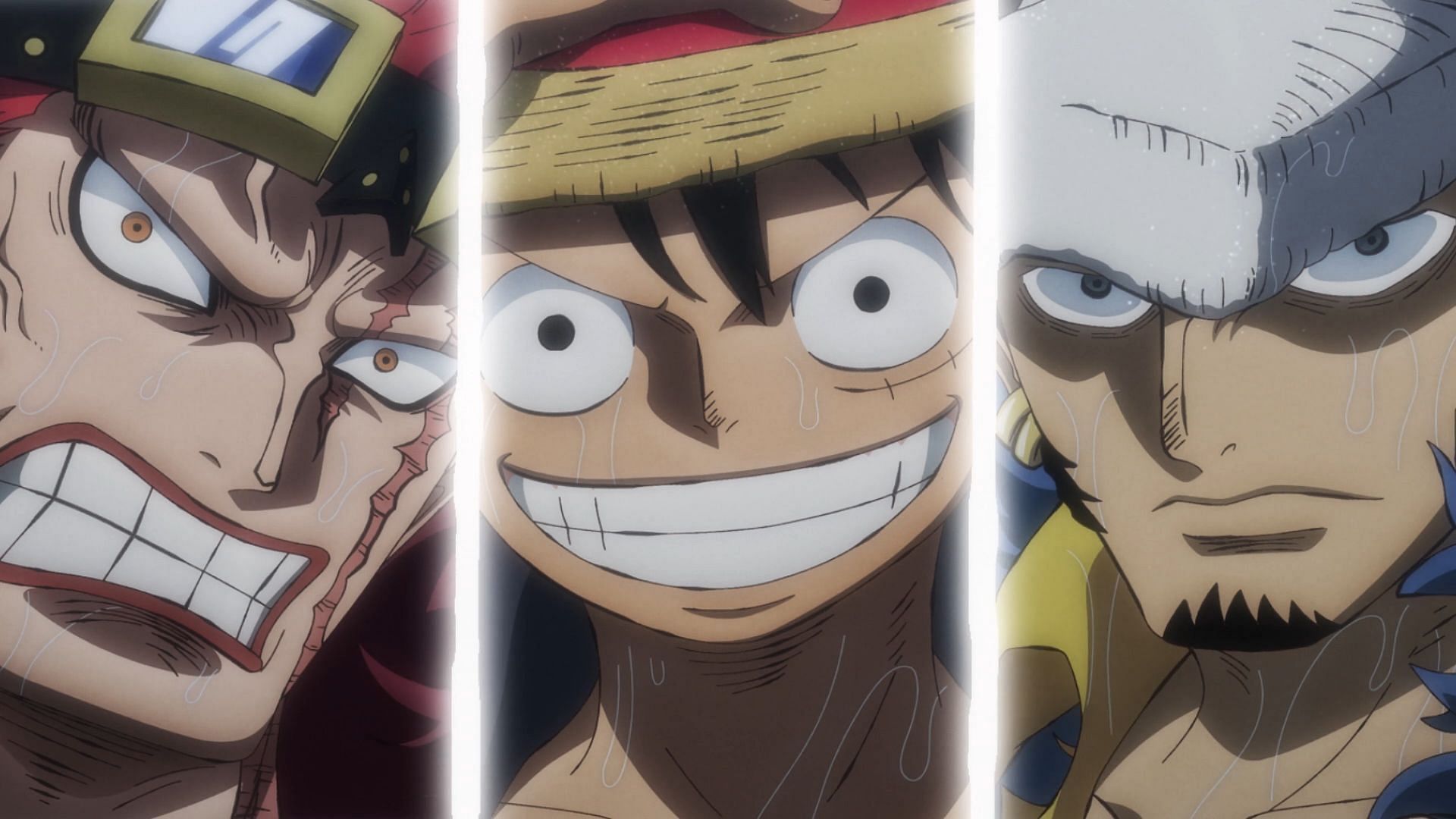 The three Captains of the allied forces go head-to-head in this hypotethical matchup (Image Credits: Eiichiro Oda/Shueisha, Viz Media, One Piece)