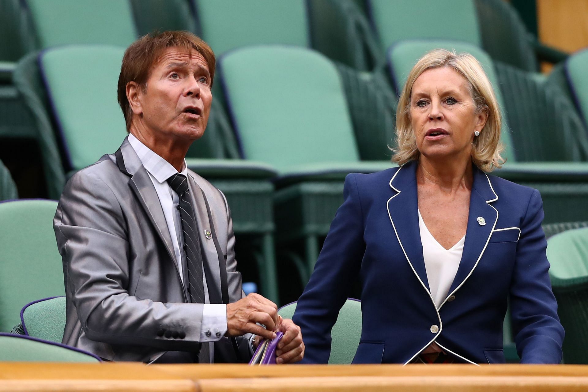 Cliff Richard at the 2016 Wimbledon Championships