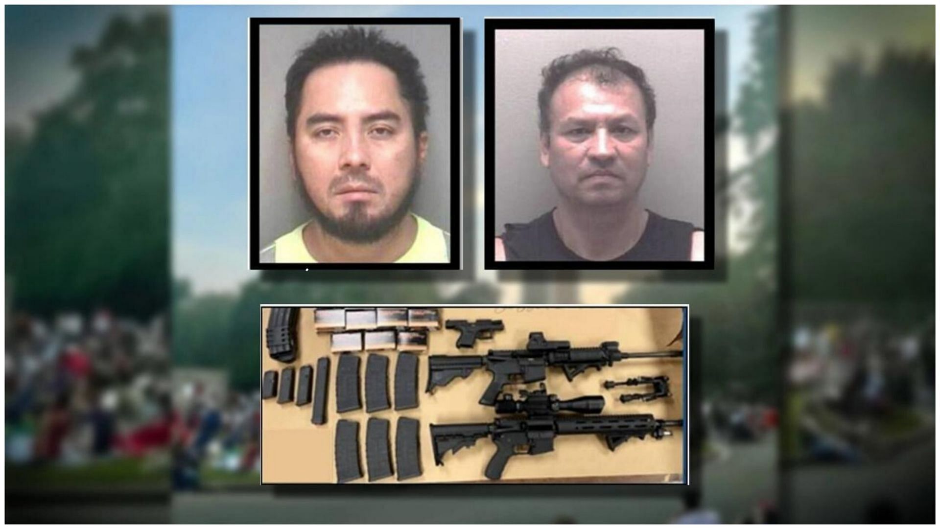 Rolman A. Balacarcel (Left) and Julio Alvarado-Dubon (Right) were arrested for planning the Fourth of July shooting (Image via Richmond PD)