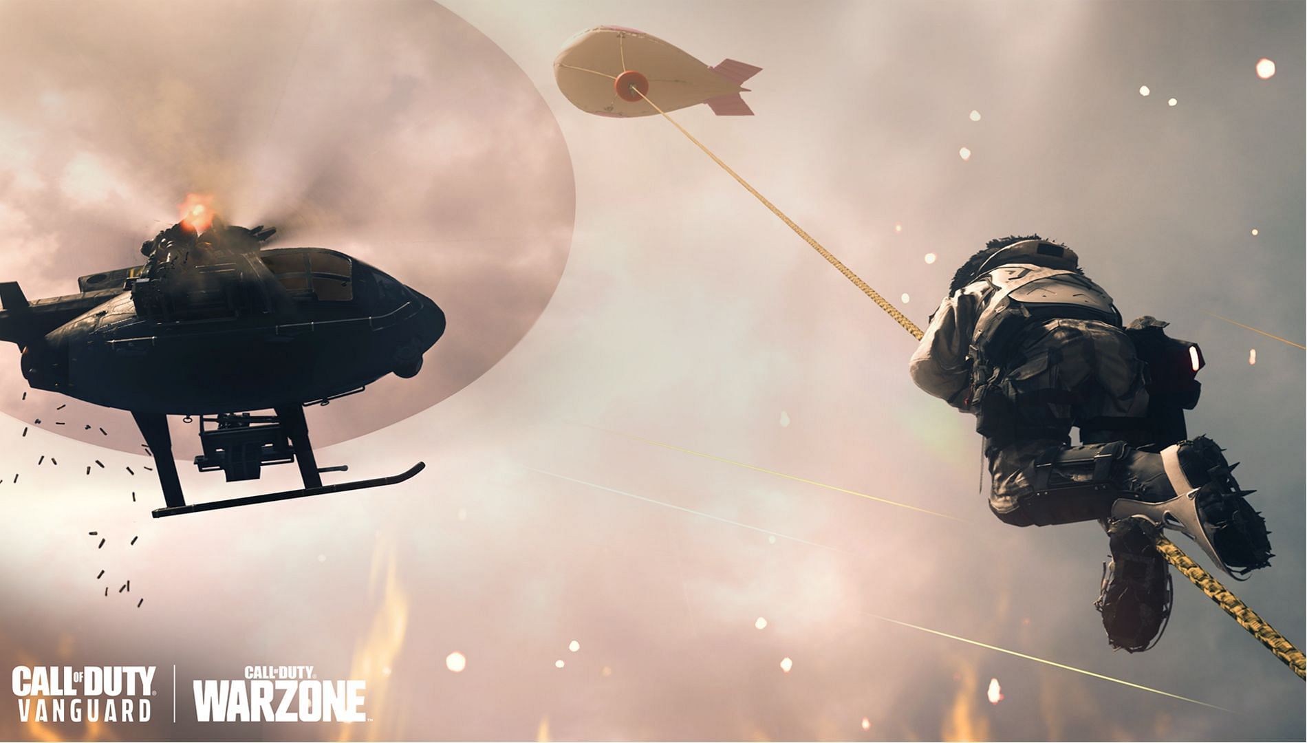 Portable redeployment balloons Call of Duty Warzone Season 4 Reloaded (Image via Activision)