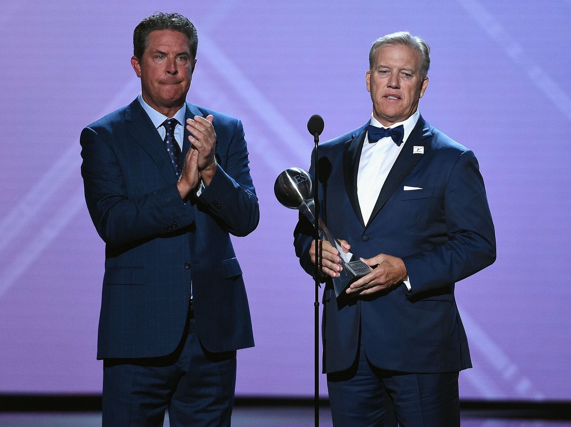 HOF QBs Dan Marino and John Elway